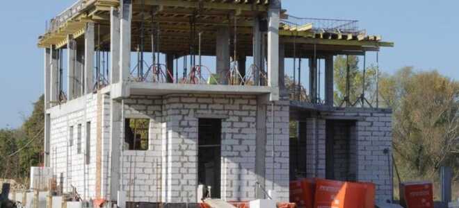 Строительство монолитно-каркасного дома по технологии