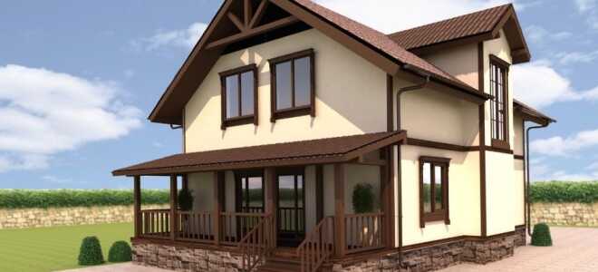 Постройка каркасного дома 10 на 10