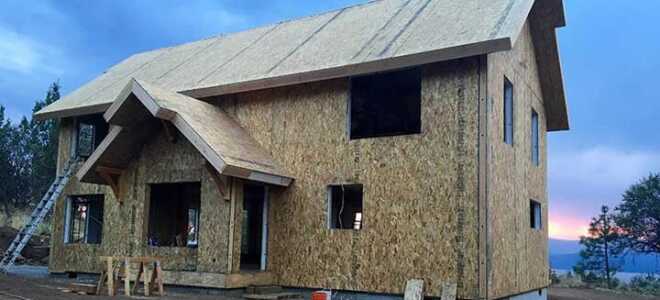 Как построить красивый каркасный дом