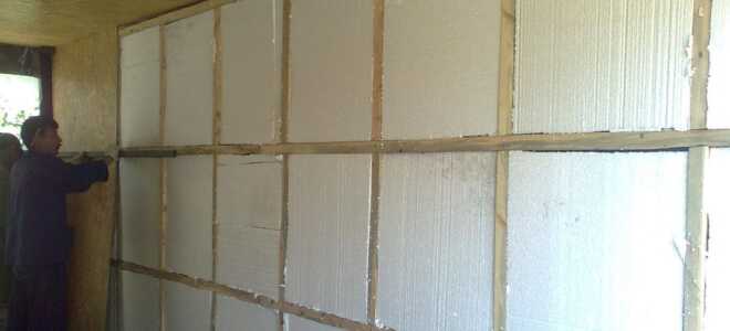 Основы утепления каркасного дома пенопластом