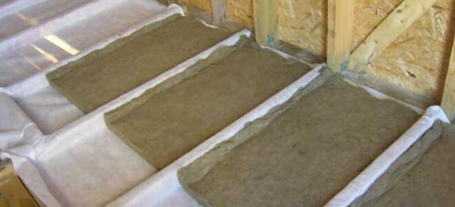 Методы утепления перекрытий каркасного дома