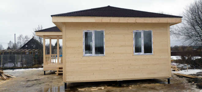 Все про одноэтажные каркасные дома 9 на 9