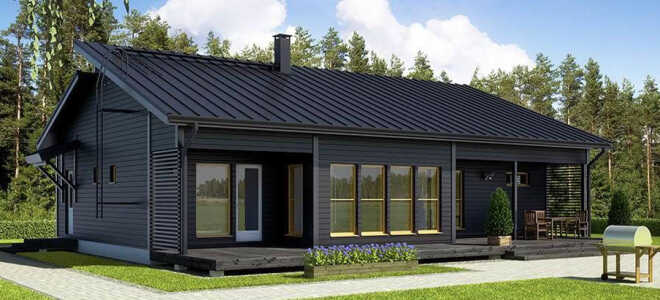 Расскажем про финские одноэтажные каркасные дома