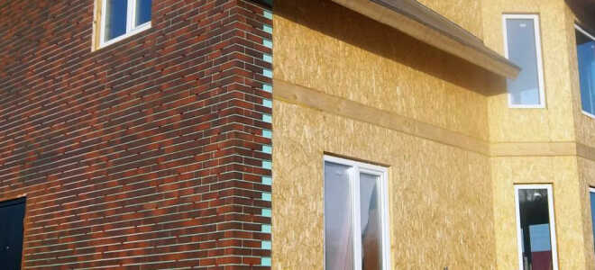 Привлекательные варианты внешней отделки домов из СИП панелей