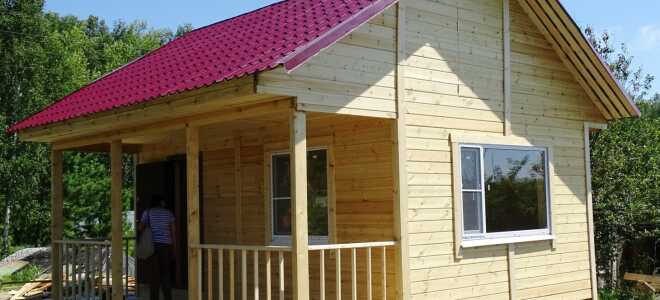 Постройка компактного каркасного дома 5 на 6