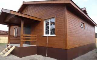 Использование имитации бруса для наружной отделки каркасного дома