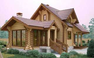 Особенности каркасно-бревенчатых домов