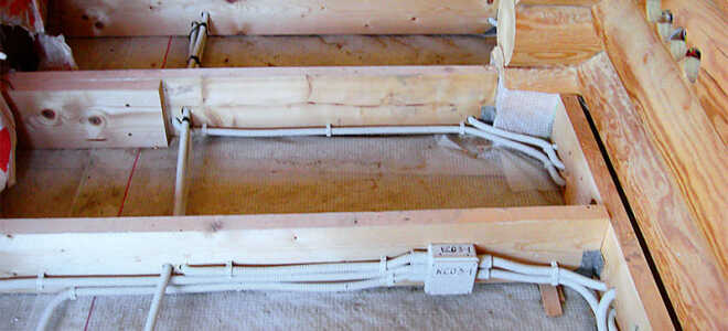 Делаем скрытую электропроводку в каркасном доме