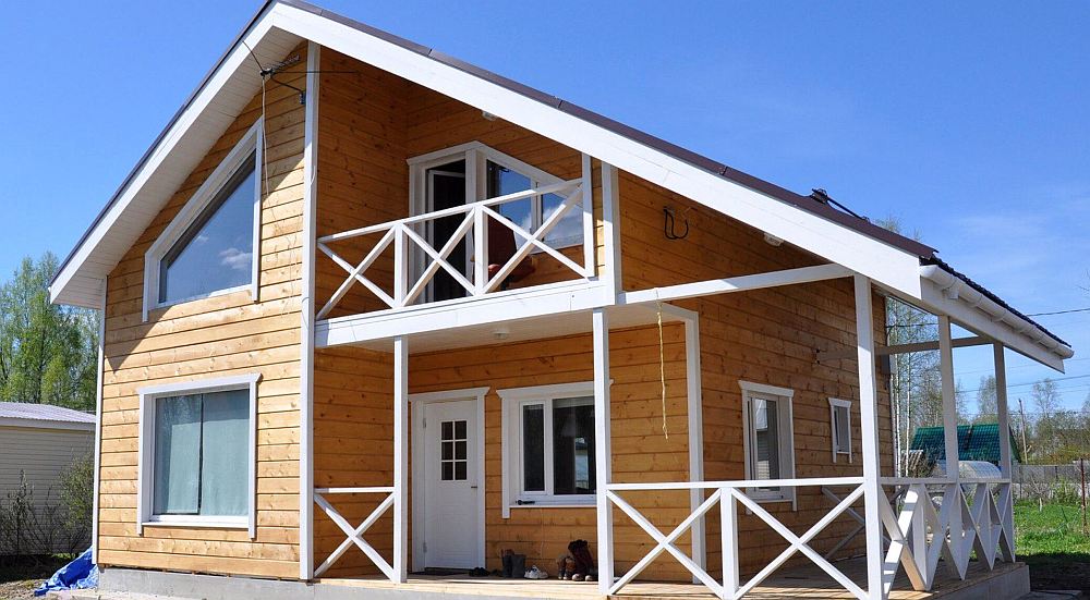 Каркасный дом за 3 месяца