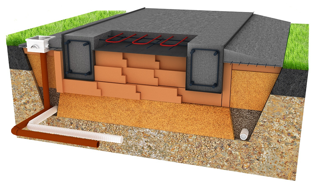 Фундамент УШП