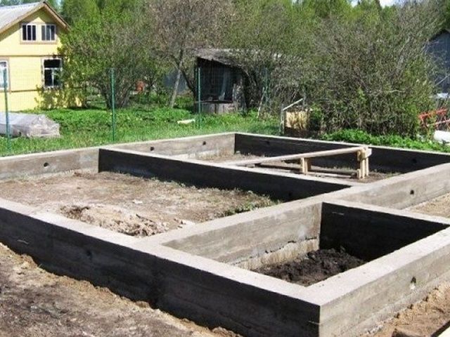 Ленточный фундамент