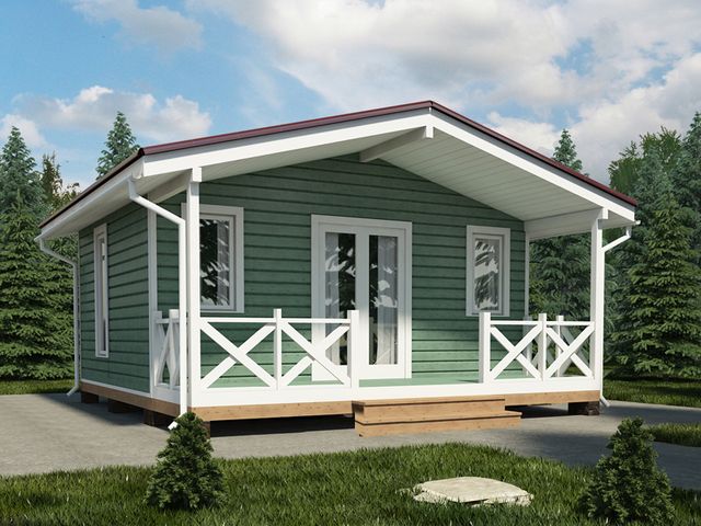 Каркасный дом 