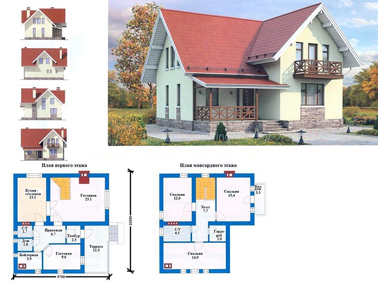 Проект круглогодичного дома