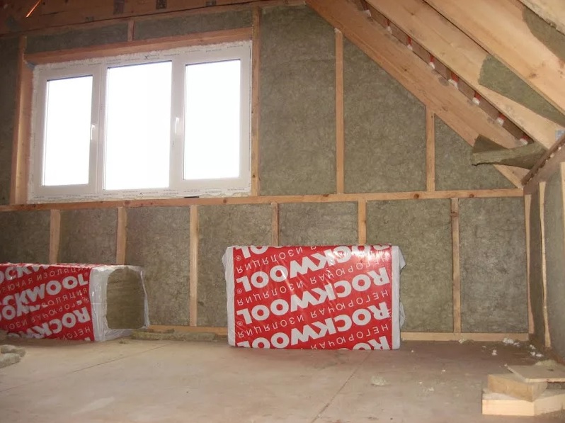 Использование утеплителя Rockwool в каркасном доме