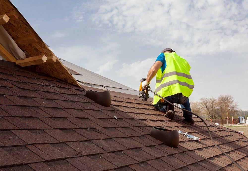 монтаж кровли