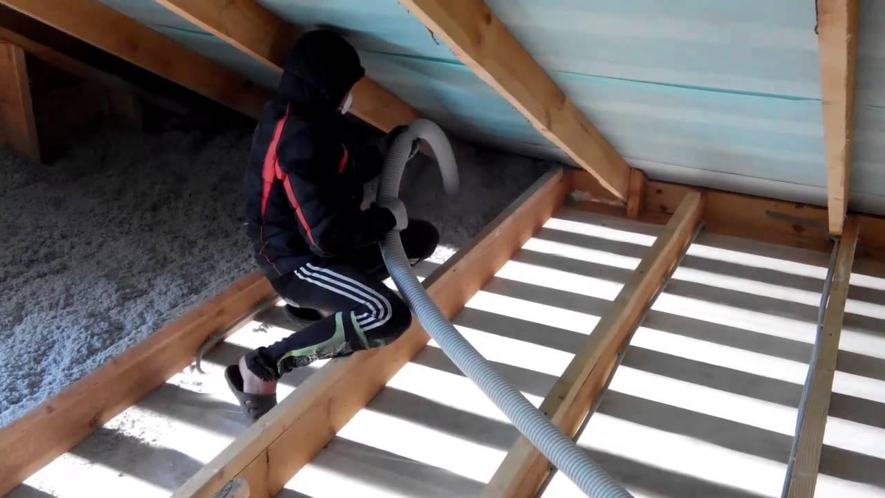 Утепление чердака