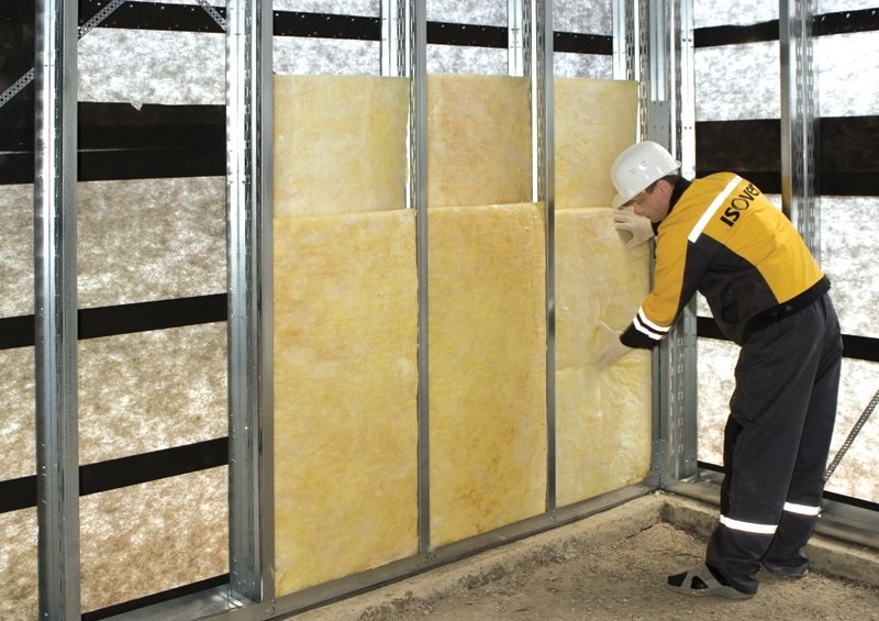 Монтаж изоляции 